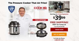 Emeril Lagasse Pressure Cooker & Air Fryer all in one as seen on TV